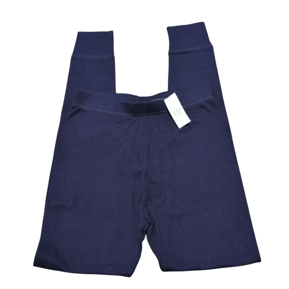 NWT Gap Kids Pajama Bottoms PJ Pants Navy Blue Fitted Gender Neutral size‎ 14